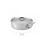 Rondeau cuisine avec couvercle mauviel m'urban3