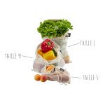 Sacs r�utilisables gefu pour fruits et l�gumes