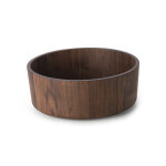 Saladier en bois de noyer continenta