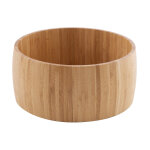 Saladier rond 25cm en bambou fsc point virgule