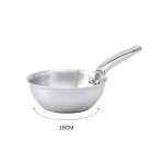 Sauteuse bombée inox 18 / 10 3 plis de buyer alchimy Sauteuse bombée inox 18 / 10 3 plis de buyer alchimy