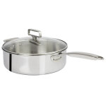 Sauteuse castel'pro inox 18 / 10 5 ply cristel