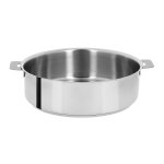 Sauteuse cuisson amovible gamme mutine cristel en inox 3 couches