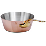 Sauteuse cuivre inox évasée mauviel m'héritage 24cm Sauteuse cuivre inox évasée mauviel m'héritage 24cm
