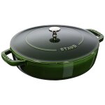 Sauteuse en fonte basilic mod�le chistera staub