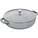 Sauteuse en fonte gris graphite mod�le chistera staub