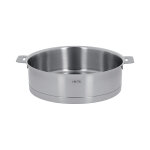 Sauteuse en inox 18 / 10 strate amovible cristel