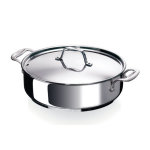Sauteuse inox 28cm avec couvercle beka chef Sauteuse inox 28cm avec couvercle beka chef