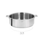 Sauteuse inox haute qualit� cristel casteline amovible