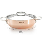 Sautoir 28cm bomb de buyer prima matera compatible induction