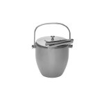 Seau à glaçons isotherme barcraft acier inox couvercle et pince Seau à glaçons isotherme barcraft acier inox couvercle et pince