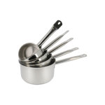 Srie de 5 casseroles inox baumalu gamme professionnelle