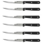 S�rie de 6 couteaux � steak cucina richardson