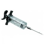 Seringue  sauce inox aiguille 7. 5cm