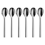 Service de 6 cuillres pour le caf wmf nuova en inox 18 / 10 cromargan