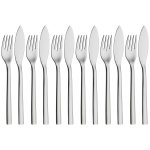 Service de couverts pour poisson wmf nuova 12 pices en inox 18 / 10 cromargan