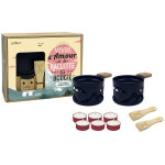 Service � raclette individuel � la bougie cookut lumi �dition limit�e pour 2 personnes