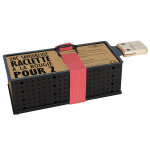 Service pour raclette nomade  la bougie 2 personnes cookut