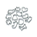 Set de 12 emporte pices en fer blanc lares