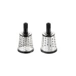 Set de 2 tambours à couronnes et à muesli pour râpe gefu transforma Set de 2 tambours à couronnes et à muesli pour râpe gefu transforma