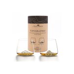 Set de 2 verres alaskan maker topographic Set de 2 verres alaskan maker topographic