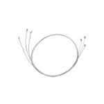 Set 3 fils triangle pour lyre 7cm