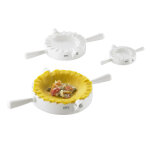 Set de 3 moules à raviolis blanc gefu gamme verona Set de 3 moules à raviolis blanc gefu gamme verona