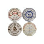 Set 4 assiettes à fromage artesà creative tops gourmet Set 4 assiettes à fromage artesà creative tops gourmet