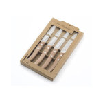 Set de 4 couteaux lou laguiole util manches bois