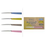 Set 4 couteaux de table opinel bon apptit campagne n125 manche en charme