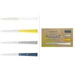 Set 4 couteaux de table opinel bon app�tit c�leste n�125 manches en charme