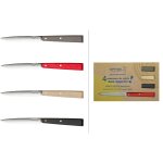 Set 4 couteaux de table opinel bon apptit loft n125 manche en charme