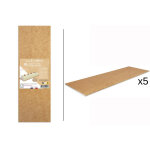 Set de 5 supports en cartons pour bche de nol scrapcooking