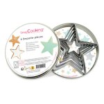 Set 6 emporte - pices scrapcooking en inox