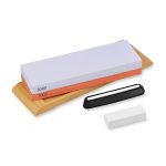 Set aiguisage yaxell avec pierre double face 3000 et 8000 + socle et guide