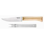 Set  fromage opinel compos d'un couteau et d'une fourchette en inox