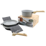 Set l'incroyable kit 2 poles + 1 casserole + accessoires cookut