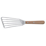 Spatule ajoure en bois de cerisier 29cm triangle