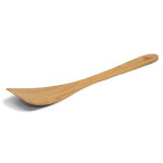 Spatule galb�e b�rard faite main en bois d'olivier