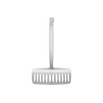 Spatule  poisson acier inox triangle