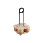 Support de cuisson pour 4 ?ufs modèle brunch gefu Support de cuisson pour 4 ?ufs modèle brunch gefu