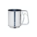 Tamis  farine inox avec poigne gchette kitchencraft