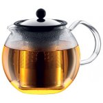 Théière bodum assam à piston avec filtre inox - 1l 8 tasses Théière bodum assam à piston avec filtre inox - 1l 8 tasses