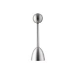 Toqueur � oeufs � ressort inox pratique
