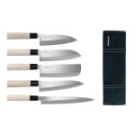 Trousse 5 couteaux chroma haiku home pour la cuisine