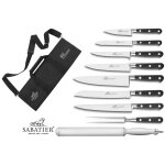 Trousse de cuisinier 7 couteaux + 2 ustensiles sabatier idéal - exclusivité Trousse de cuisinier 7 couteaux + 2 ustensiles sabatier idéal - exclusivité