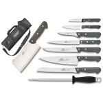 Trousse de cuisinier 8 couteaux + fusil sabatier cuisine d'aujourd'hui - exclusivit�