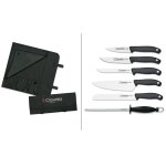 Valise de 5 couteaux evo pour cuisiniers + fusil 3 claveles