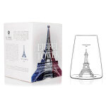 Verre 3d tour eiffel spiritueux monuments alaskan maker
