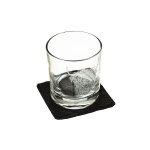 Verre à whisky selbrae house avec dessous de verre - motif vache Verre à whisky selbrae house avec dessous de verre - motif vache